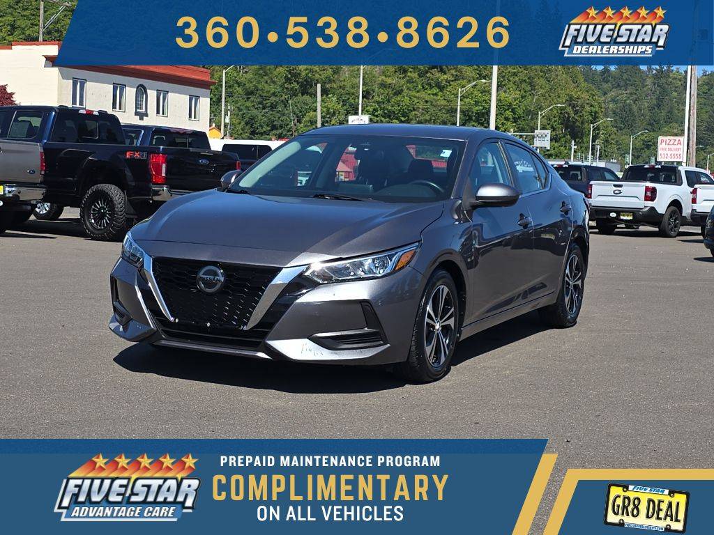 2021 Nissan Sentra SV — Sedan — 63,179 mi — Aberdeen, WA