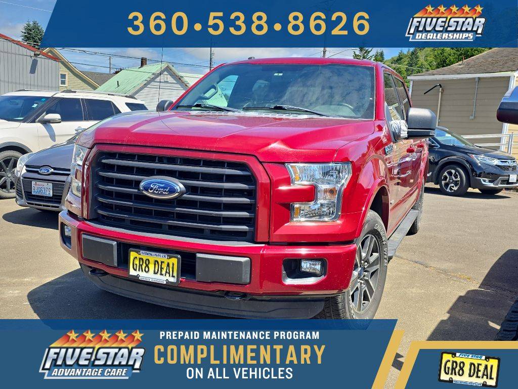 2015 Ford F-150 XLT — Pickup Truck — 86,800 mi — Aberdeen, WA