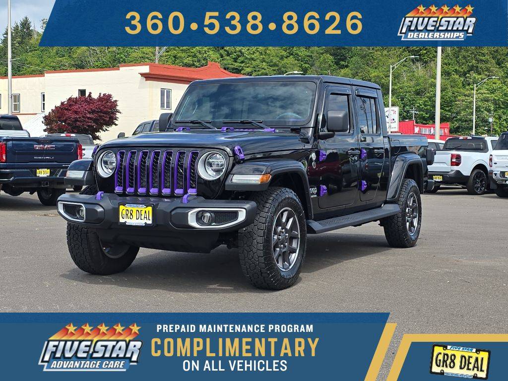 2020 Jeep Gladiator Overland — Pickup Truck — 25,789 mi — Aberdeen, WA
