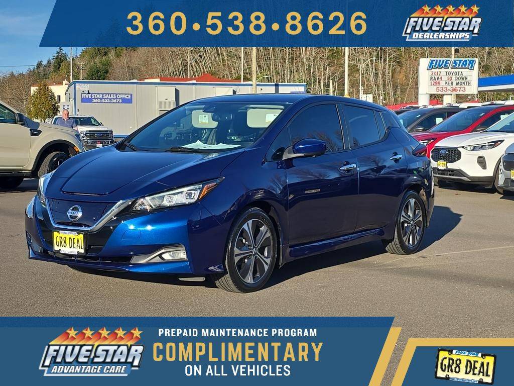 2021 Nissan LEAF SV — Hatchback — 28,088 mi — Aberdeen, WA