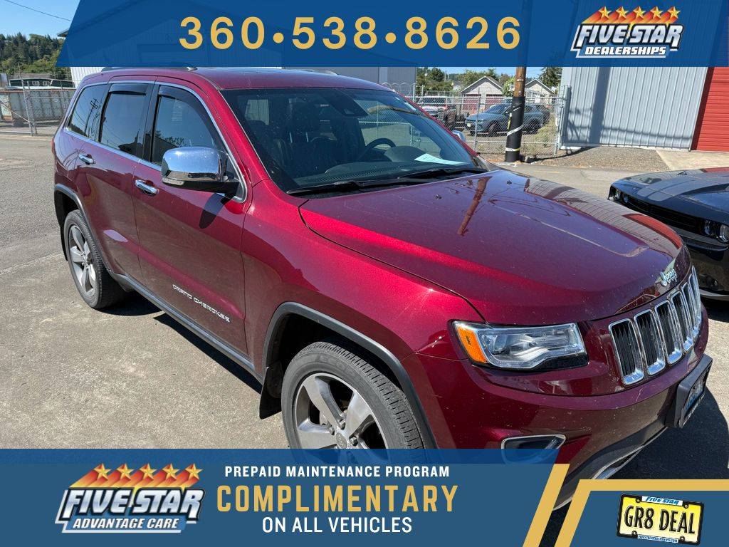 2016 Jeep Grand Cherokee Limited — SUV — 51,362 mi — Aberdeen, WA