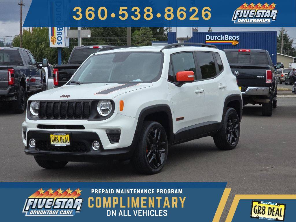 2020 Jeep Renegade Orange Edition — SUV — 42,684 mi — Aberdeen, WA