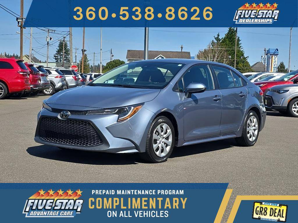 2022 Toyota Corolla LE — Sedan — 59,104 mi — Aberdeen, WA