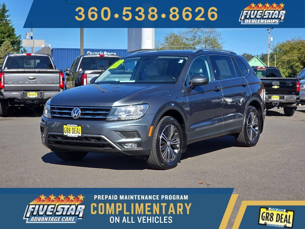 2019 Volkswagen Tiguan SEL — SUV — 104,195 mi — Aberdeen, WA