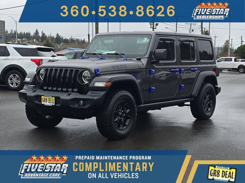2020 Jeep Wrangler Willys — SUV — 35,716 mi — Aberdeen, WA