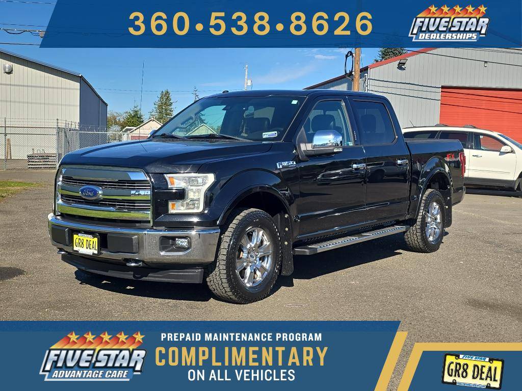 2017 Ford F-150 Lariat — Pickup Truck — 105,844 mi — Aberdeen, WA