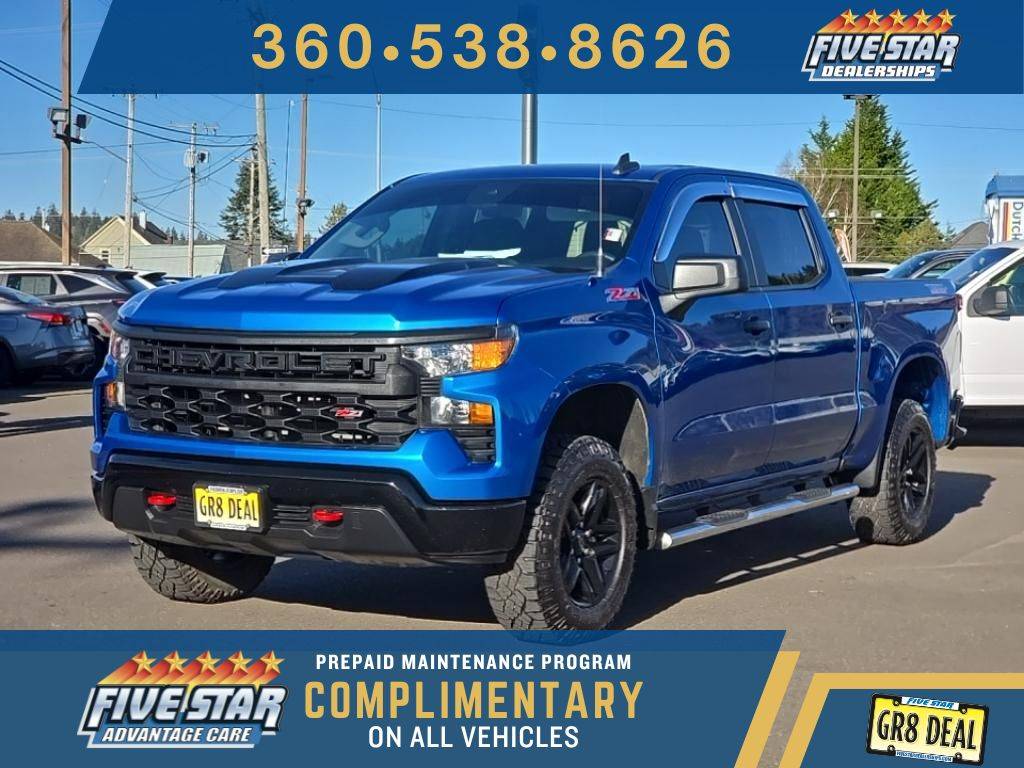 2022 Chevrolet Silverado 1500 Custom Trail Boss — Pickup Truck — 32,073 mi — Aberdeen, WA