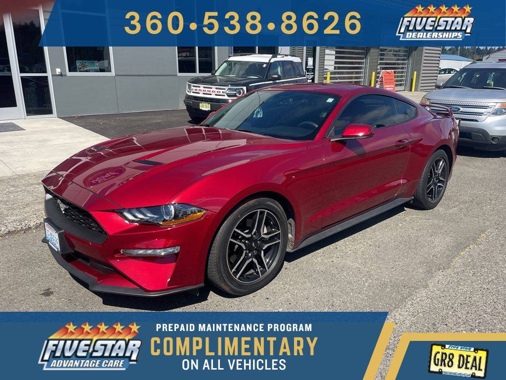 2019 Ford Mustang EcoBoost — Coupe — 30,308 mi — Aberdeen, WA