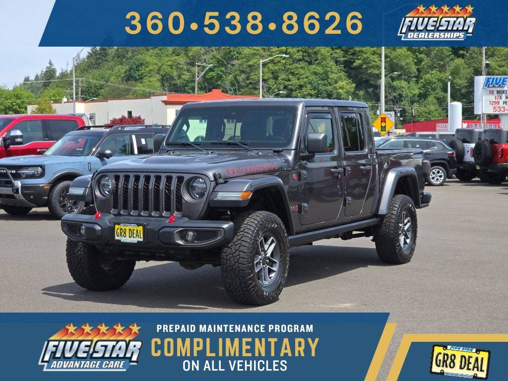 2020 Jeep Gladiator Rubicon — Pickup Truck — 112,568 mi — Aberdeen, WA