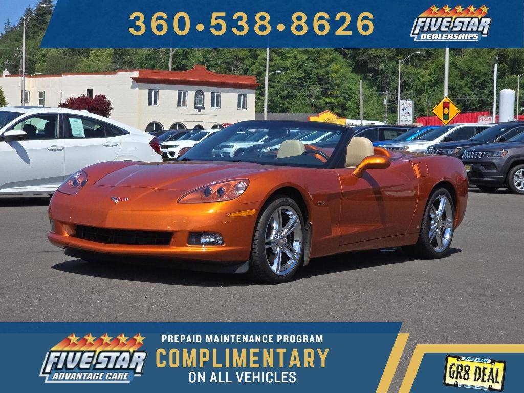 2008 Chevrolet Corvette Base — Convertible — 22,301 mi — Aberdeen, WA
