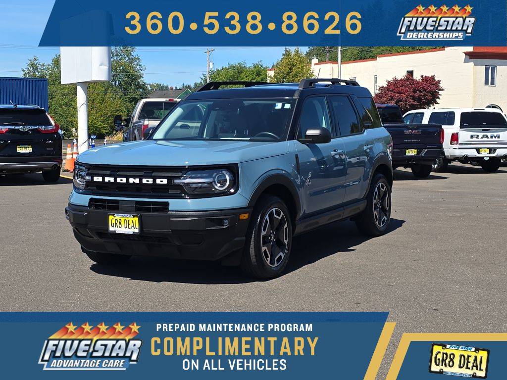2023 Ford Bronco Sport Outer Banks — SUV — 31,707 mi — Aberdeen, WA