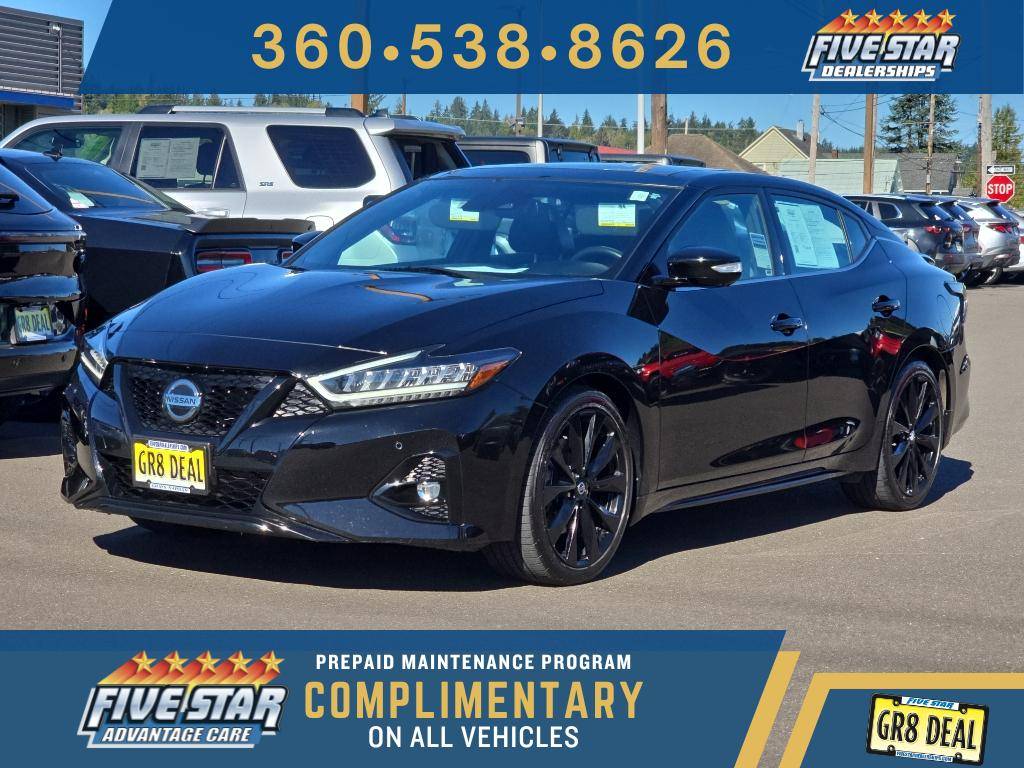 2022 Nissan Maxima SR — Sedan — 33,040 mi — Aberdeen, WA