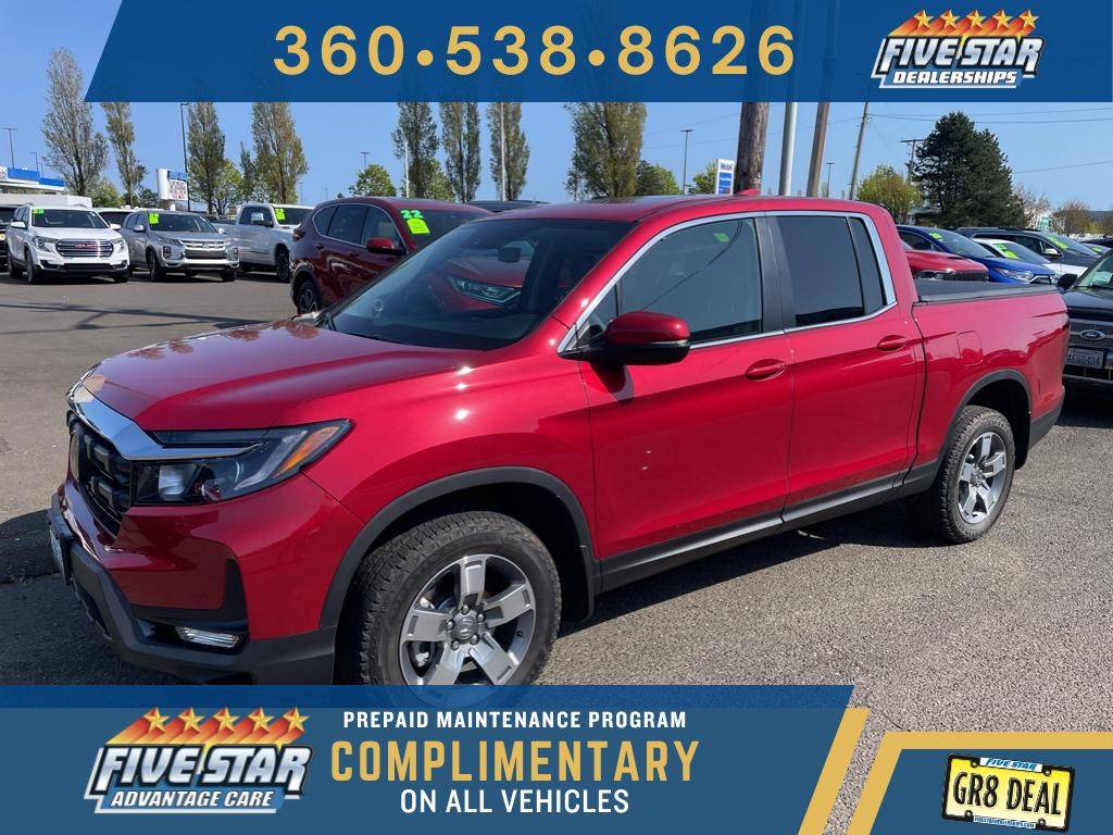 2025 Honda Ridgeline RTL — Pickup Truck — 2,362 mi — Aberdeen, WA