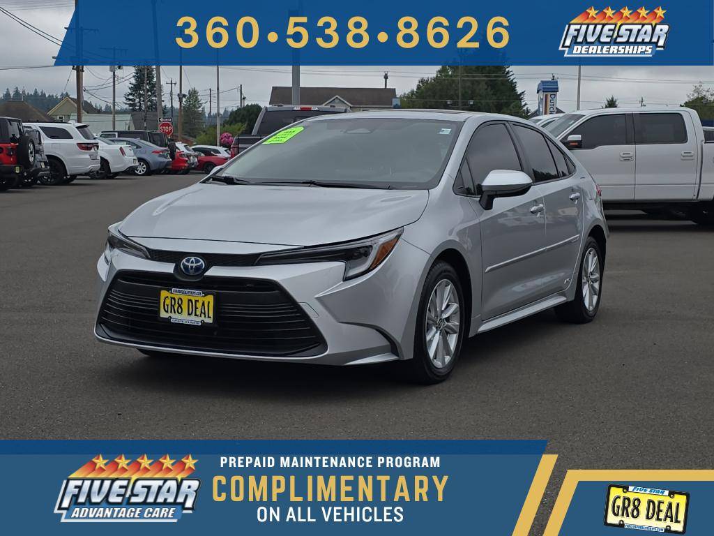 2023 Toyota Corolla Hybrid LE — Sedan — 34,968 mi — Aberdeen, WA