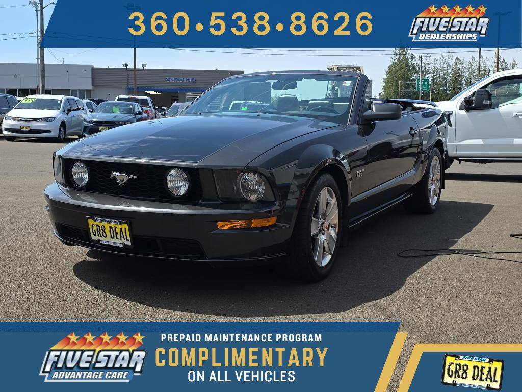 2007 Ford Mustang GT Deluxe — Convertible — 136,940 mi — Aberdeen, WA