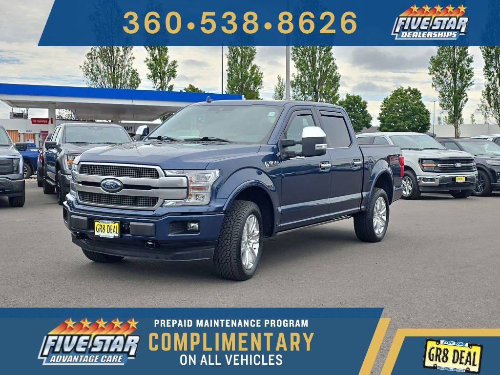 2020 Ford F-150 Platinum — Pickup Truck — 113,000 mi — Aberdeen, WA