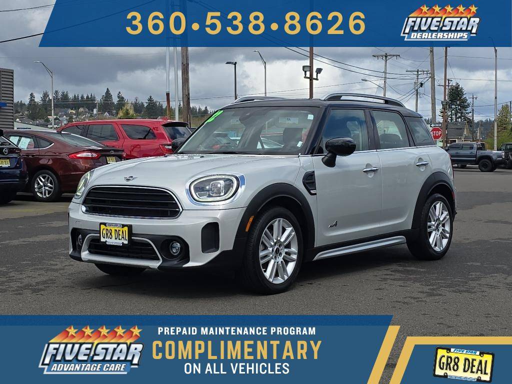 2022 MINI Countryman Cooper — SUV — 52,474 mi — Aberdeen, WA