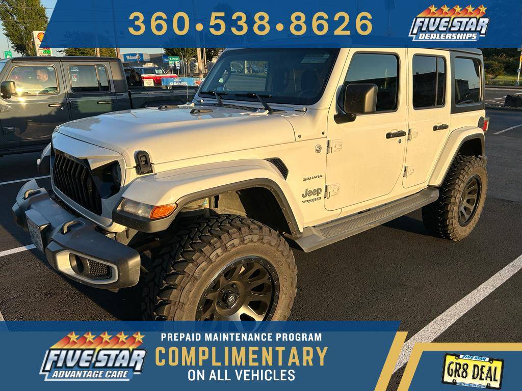 2019 Jeep Wrangler Sahara — SUV — 111,140 mi — Aberdeen, WA