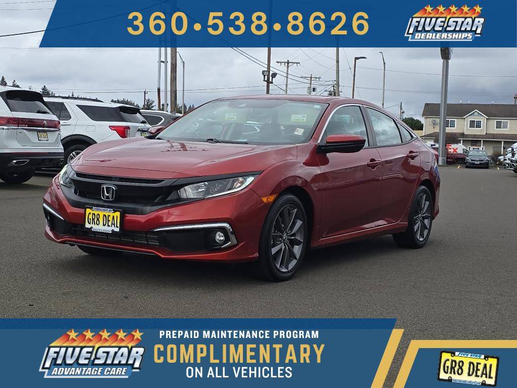 2021 Honda Civic EX-L — Sedan — 19,636 mi — Aberdeen, WA