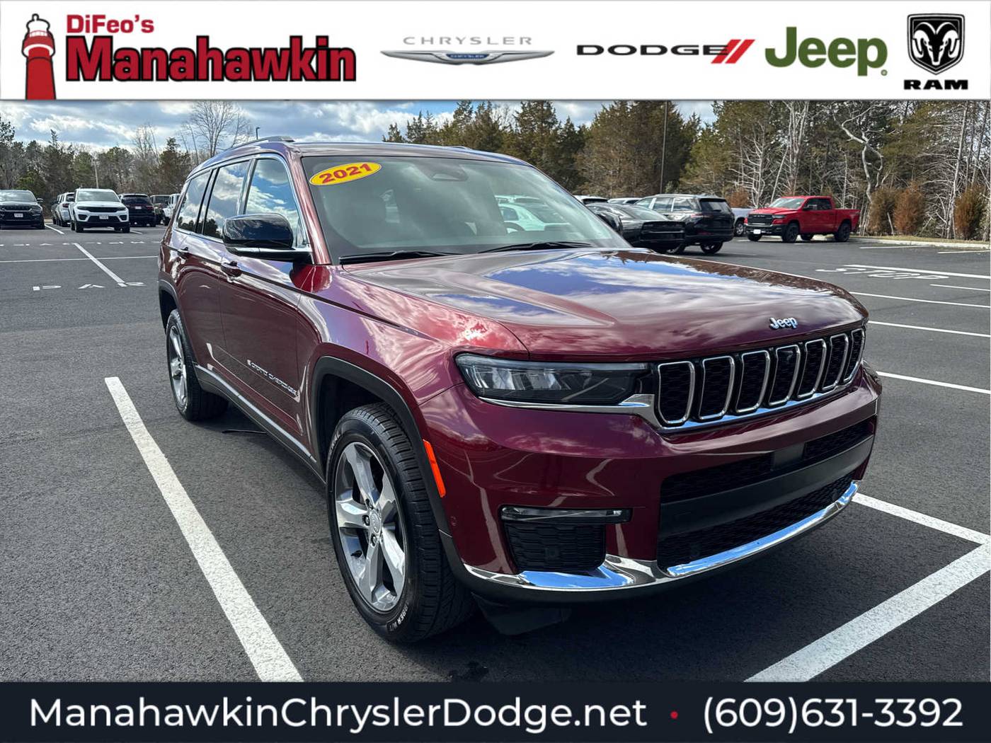 2021 Jeep Grand Cherokee Limited — SUV — 55,686 mi — Manahawkin, NJ