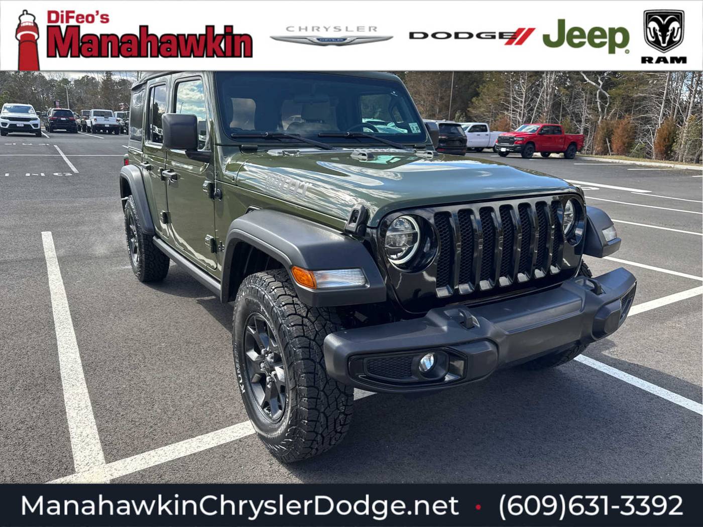 2021 Jeep Wrangler Willys — SUV — 60,375 mi — Manahawkin, NJ