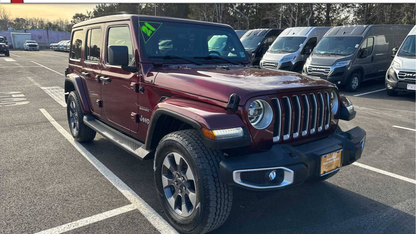 2021 Jeep Wrangler Sahara — SUV — 33,174 mi — Manahawkin, NJ