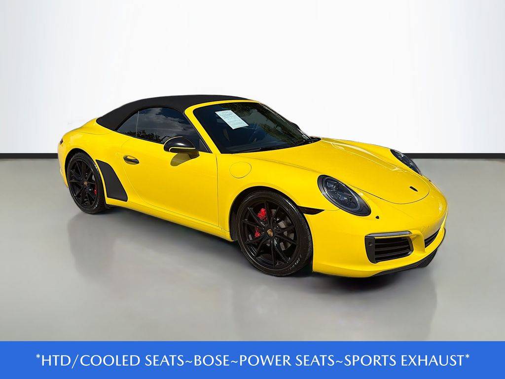 2017 Porsche 911 Carrera — Convertible — 20,358 mi — Pompano Beach, FL