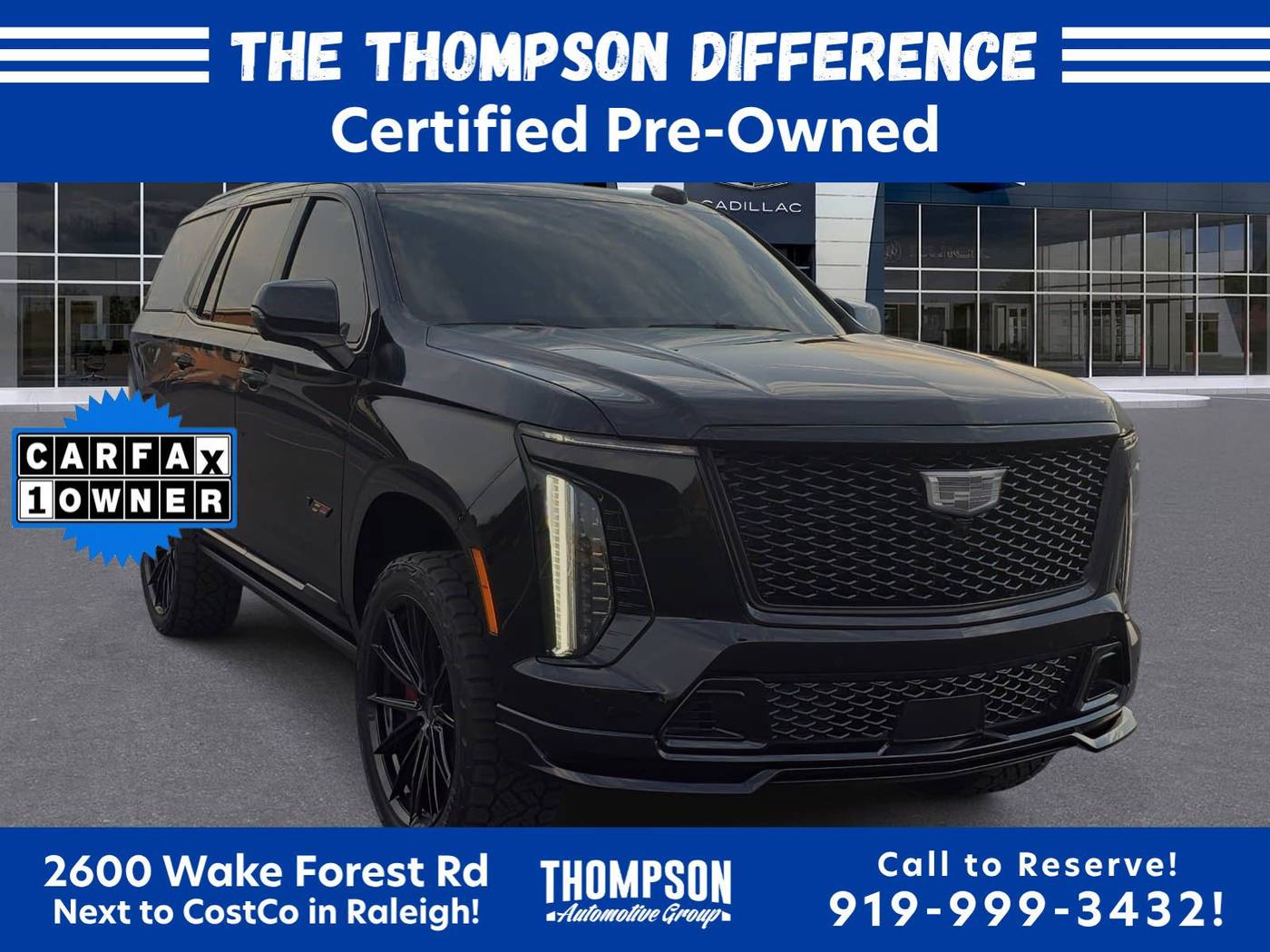 2026 Cadillac Escalade-V V-Series