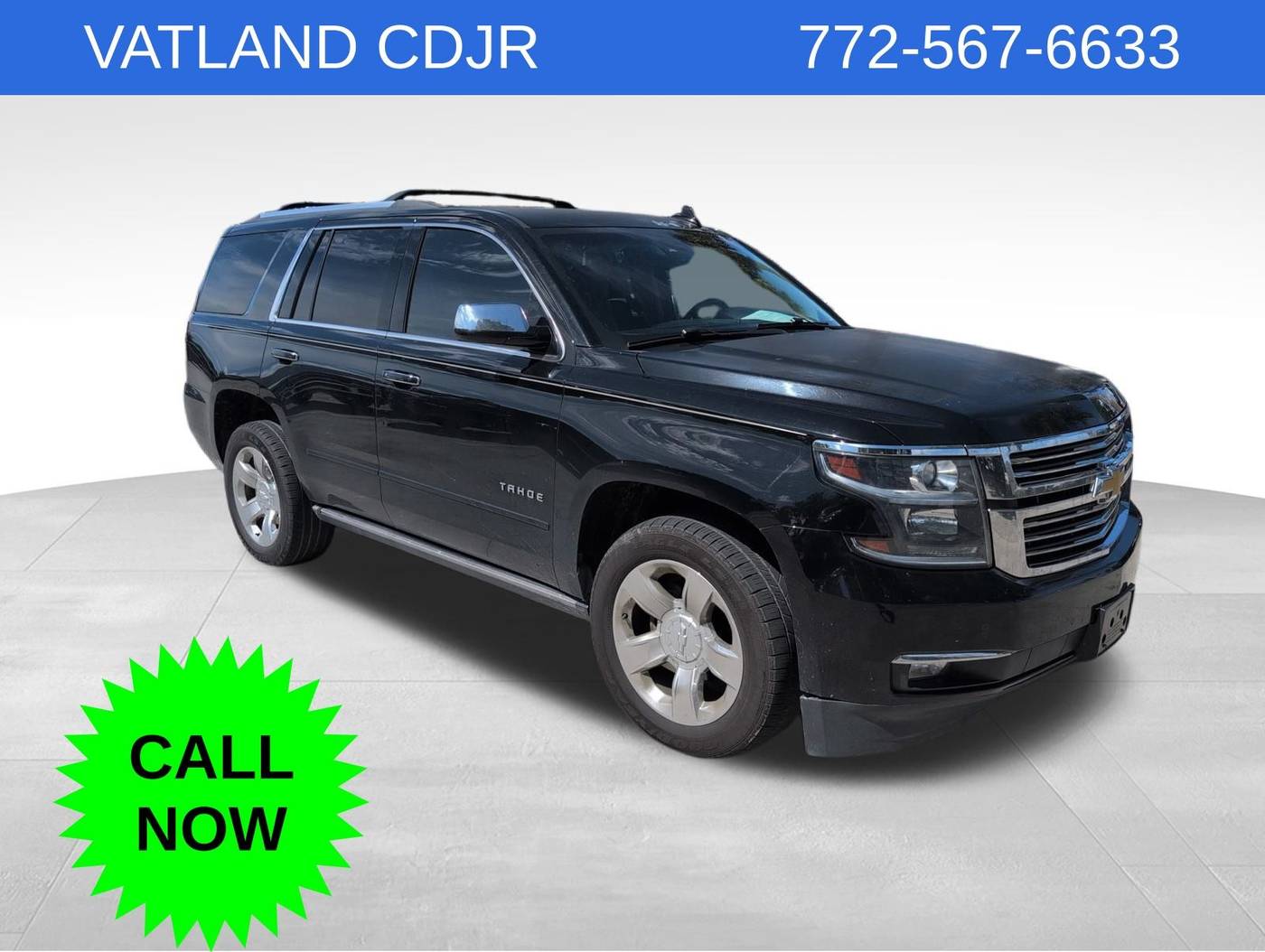 2017 Chevrolet Tahoe Premier — SUV — 126,200 mi — Vero Beach, FL