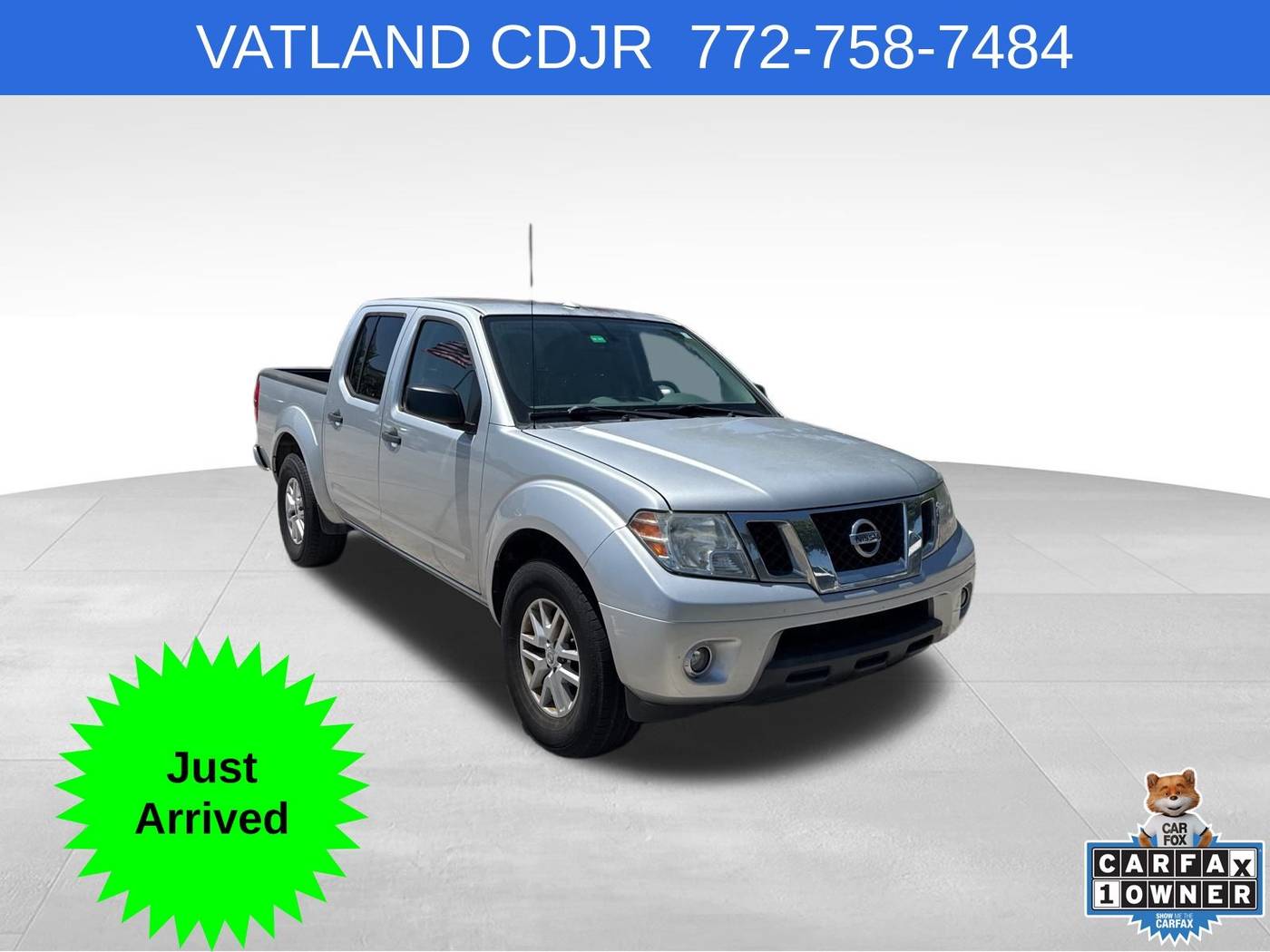 2016 Nissan Frontier SV — Pickup Truck — 88,672 mi — Vero Beach, FL