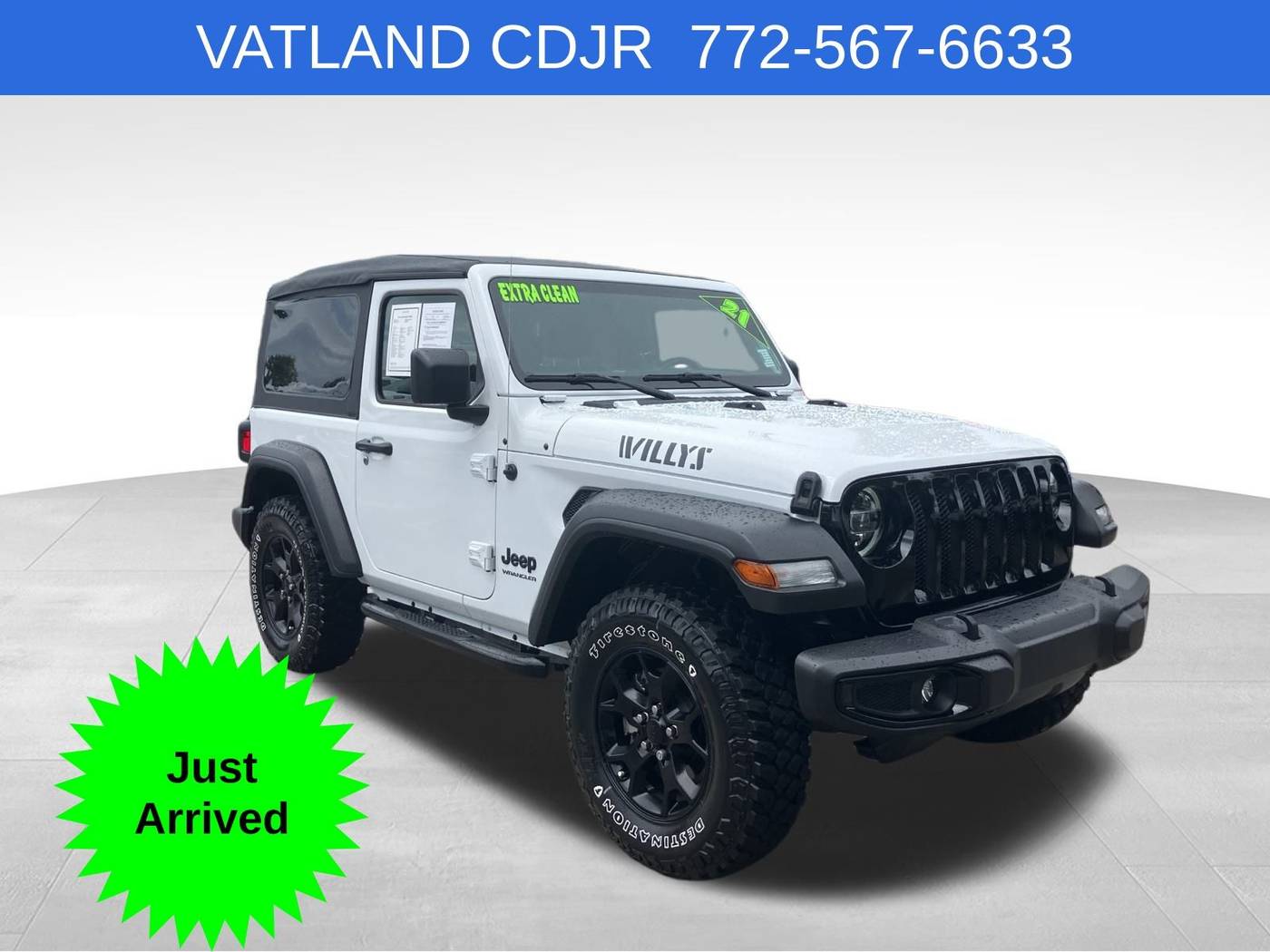 2021 Jeep Wrangler Willys — SUV — 8,185 mi — Vero Beach, FL