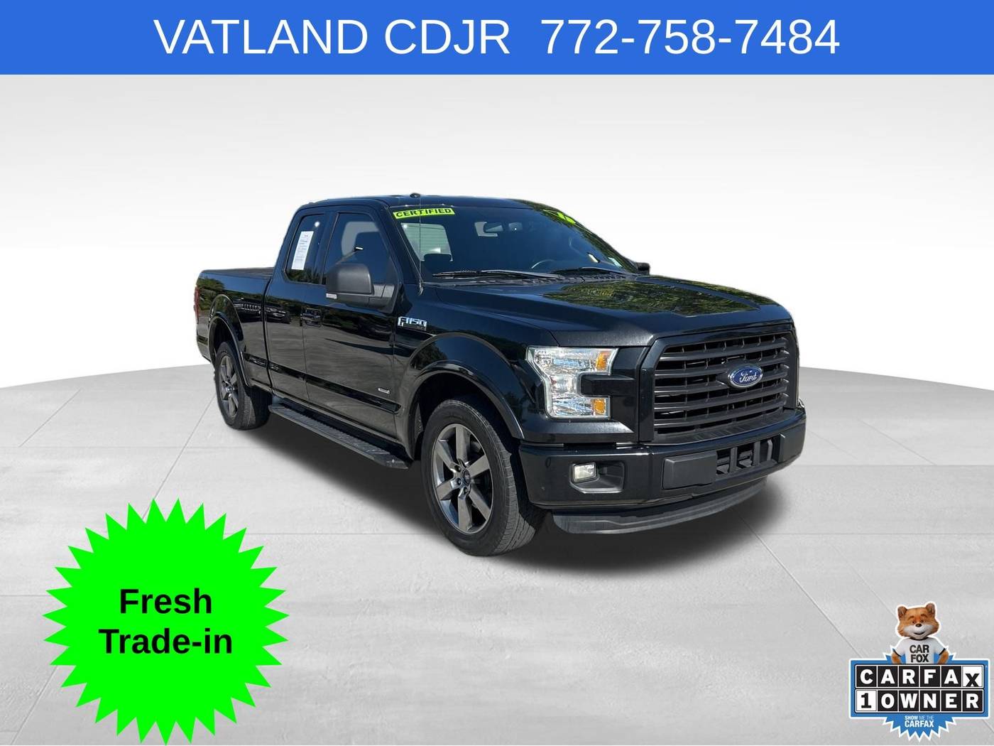 2015 Ford F-150 XLT — Pickup Truck — 84,288 mi — Vero Beach, FL