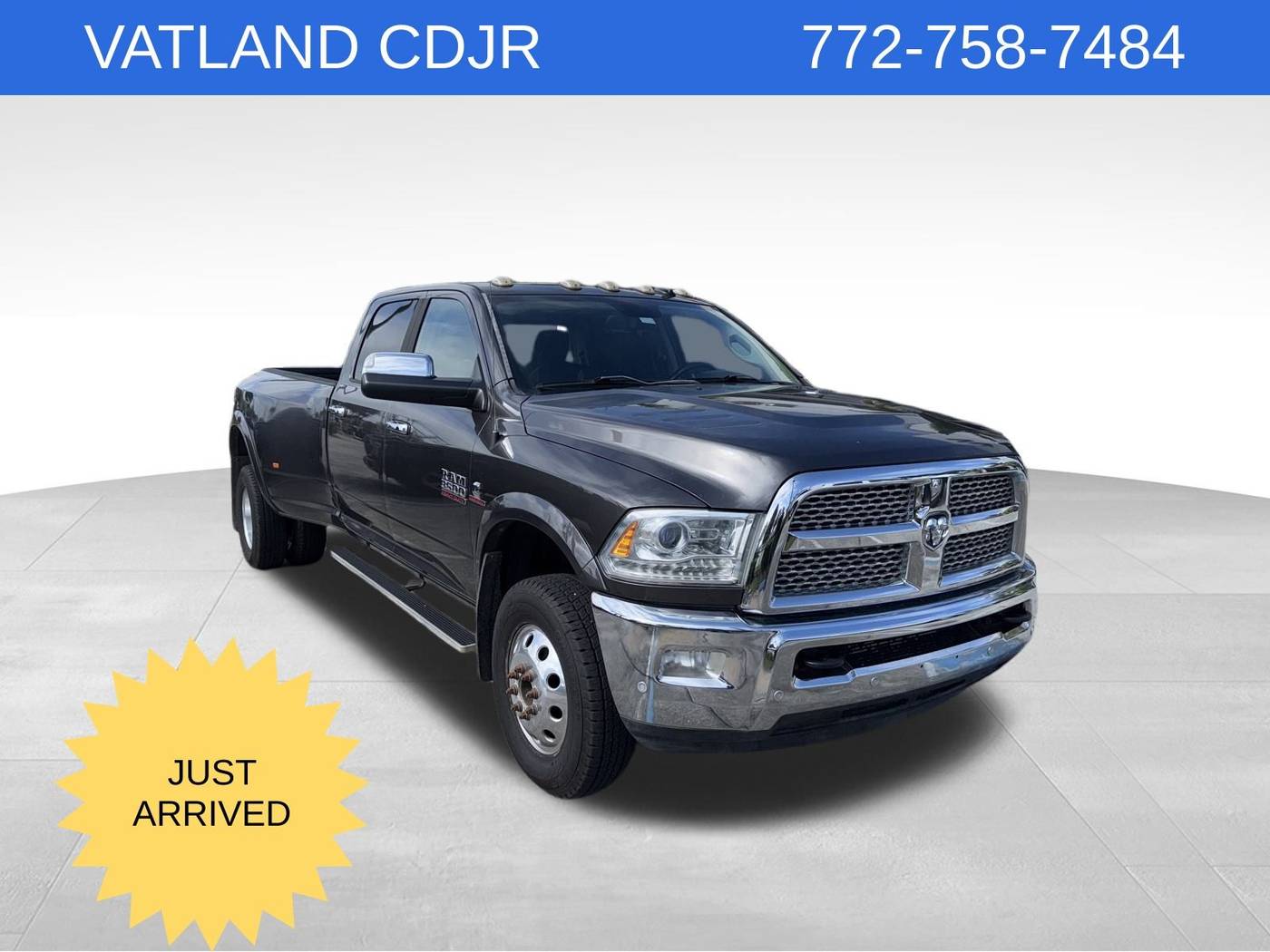 2016 Ram 3500 Laramie — Pickup Truck — 124,984 mi — Vero Beach, FL