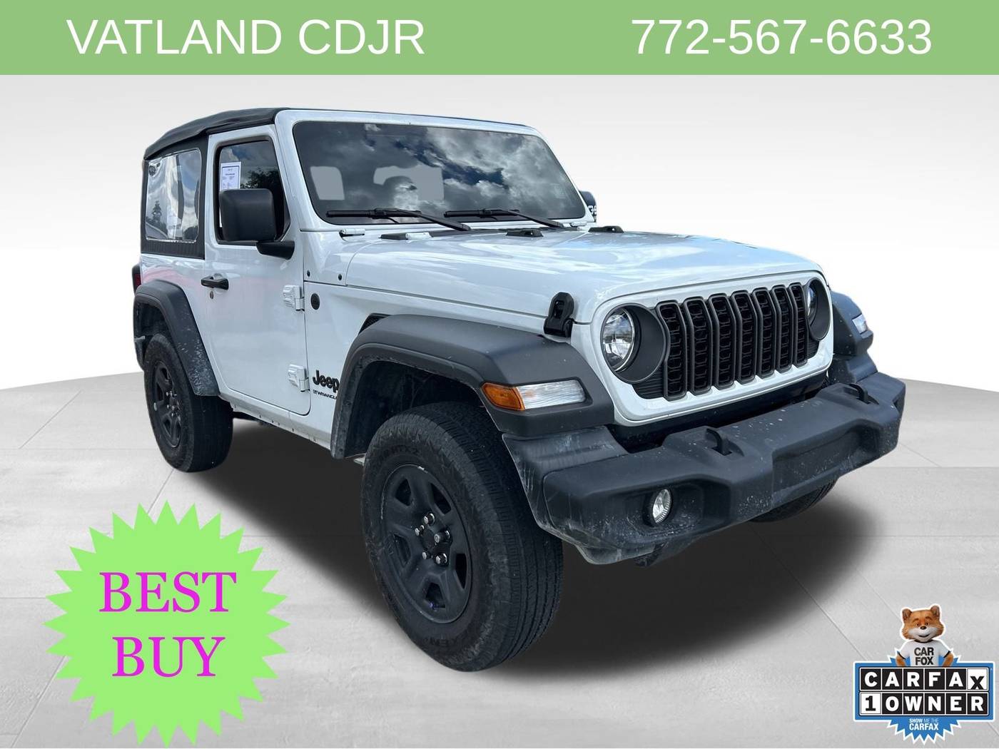 2025 Jeep Wrangler Sport — SUV — 11,453 mi — Vero Beach, FL