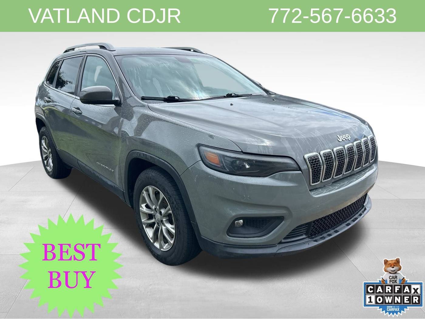 2020 Jeep Cherokee Latitude Plus — SUV — 69,327 mi — Vero Beach, FL