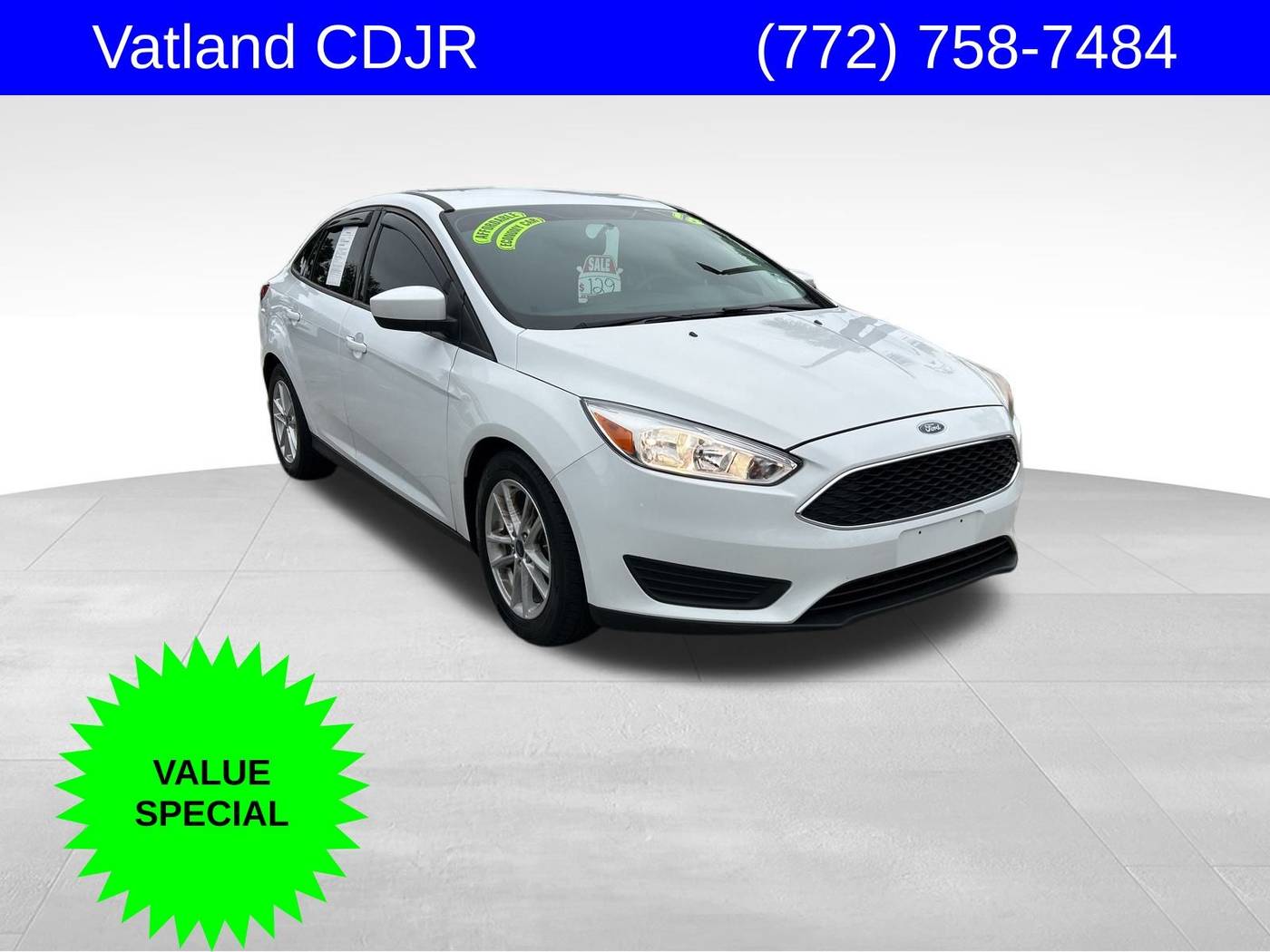 2018 Ford Focus SE — Sedan — 66,955 mi — Vero Beach, FL