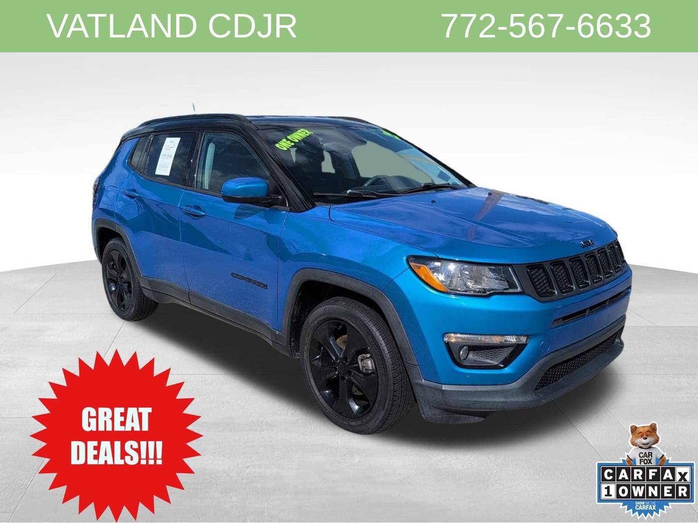 2021 Jeep Compass Altitude — SUV — 79,807 mi — Vero Beach, FL