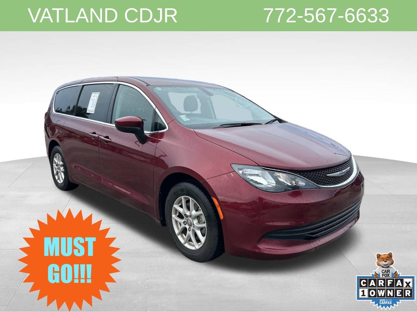 2019 Chrysler Pacifica LX — Minivan — 128,837 mi — Vero Beach, FL