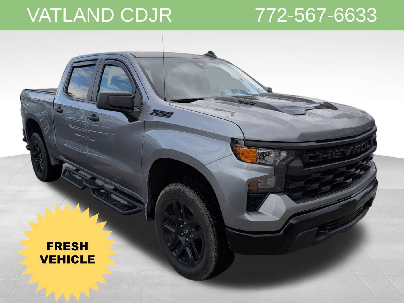 2025 Chevrolet Silverado 1500 Custom Trail Boss — Pickup Truck — 3,315 mi — Vero Beach, FL