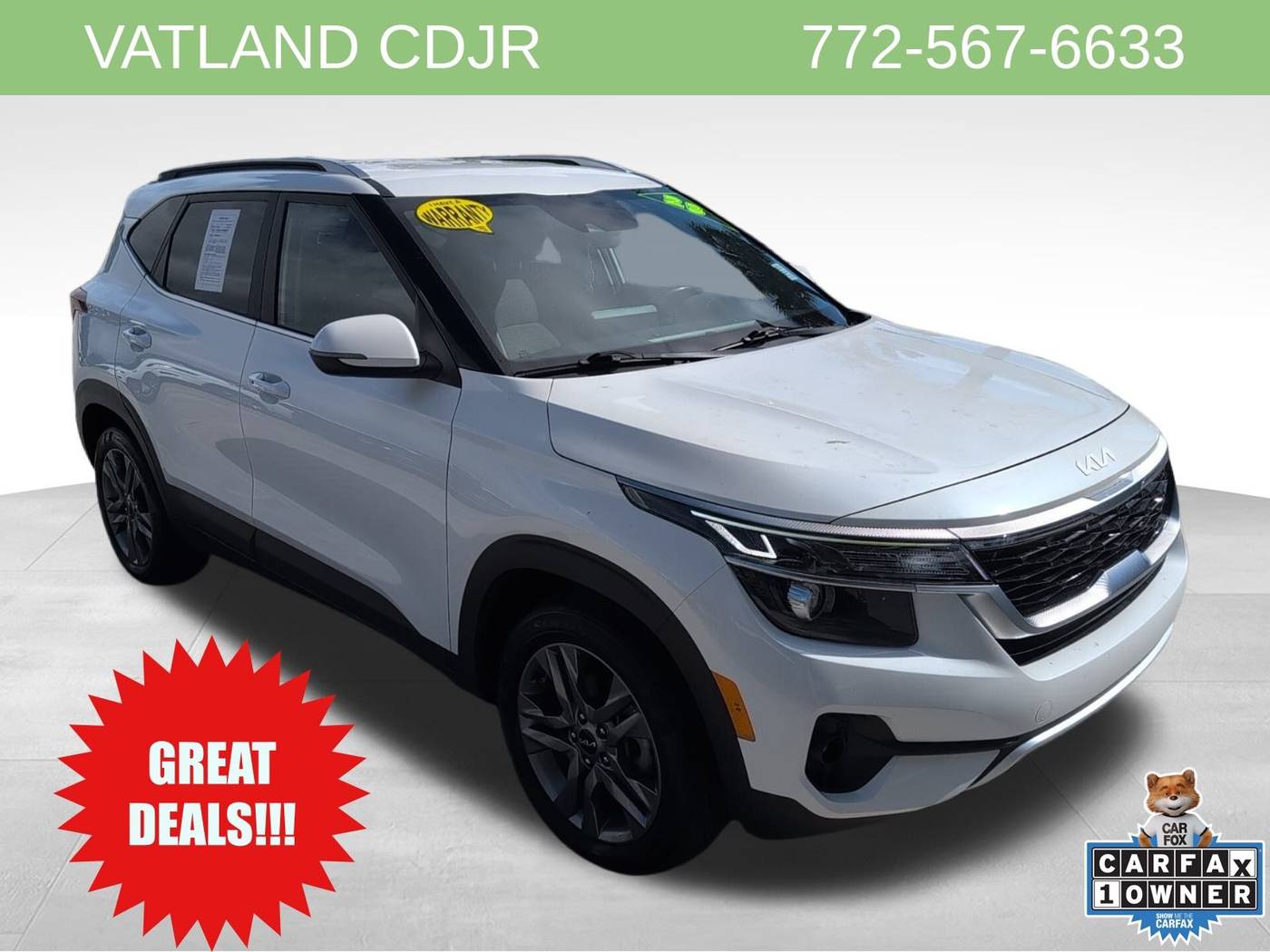 2023 Kia Seltos S — SUV — 85,458 mi — Vero Beach, FL