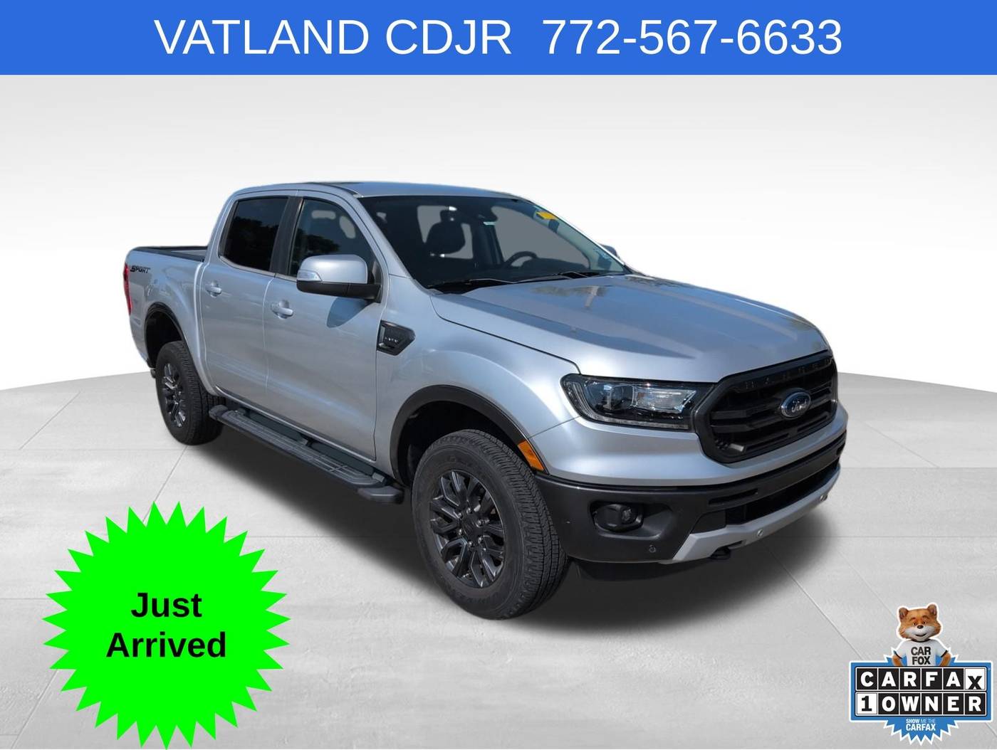 2019 Ford Ranger Lariat — Pickup Truck — 92,338 mi — Vero Beach, FL