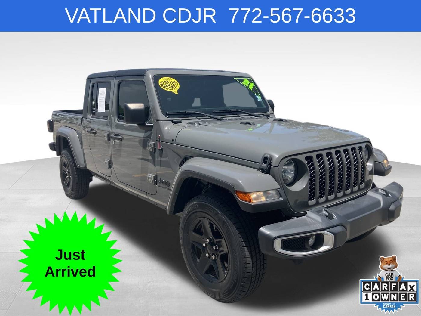 2021 Jeep Gladiator Sport S — Pickup Truck — 42,471 mi — Vero Beach, FL