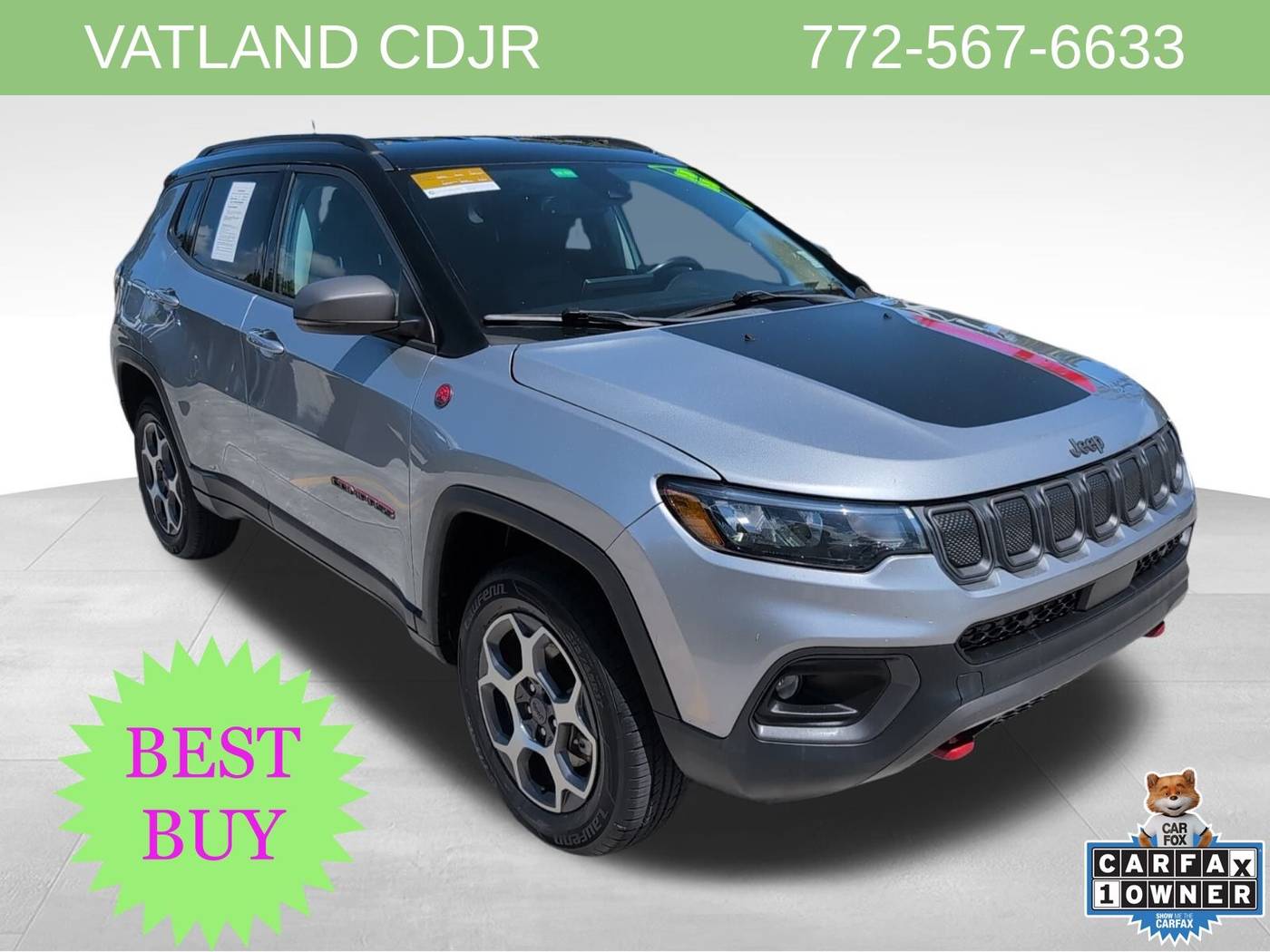 2022 Jeep Compass Trailhawk — SUV — 50,454 mi — Vero Beach, FL
