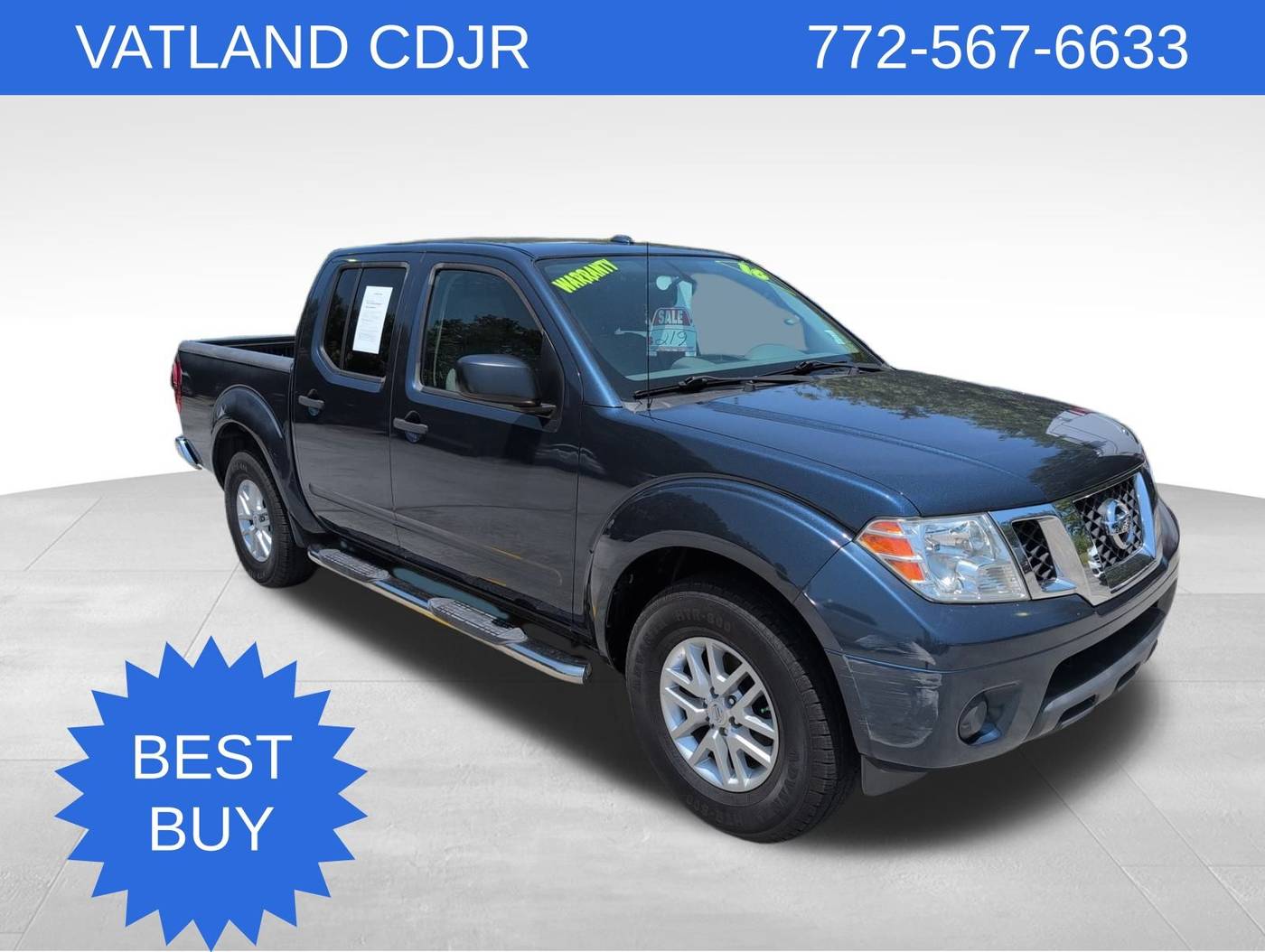 2016 Nissan Frontier SV — Pickup Truck — 37,853 mi — Vero Beach, FL
