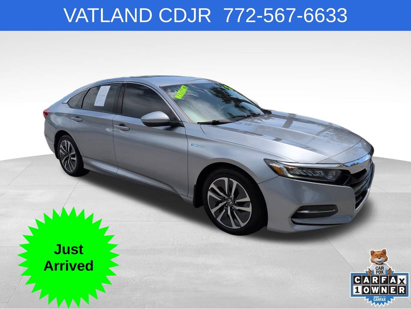 2018 Honda Accord Hybrid — Sedan — 109,128 mi — Vero Beach, FL