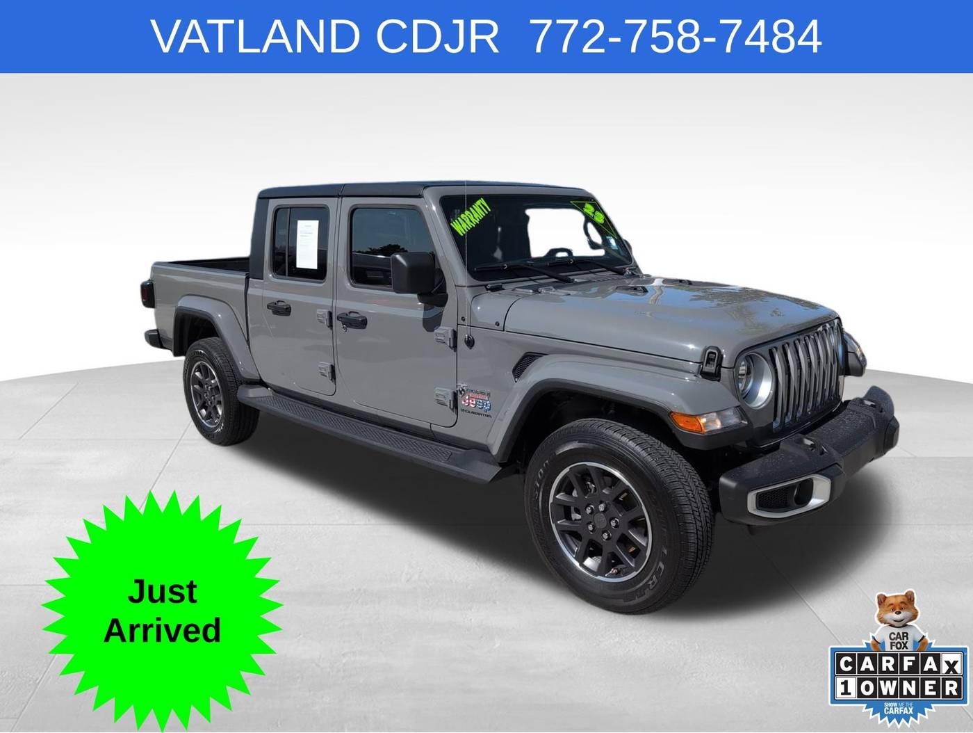 2023 Jeep Gladiator Overland — Pickup Truck — 13,742 mi — Vero Beach, FL