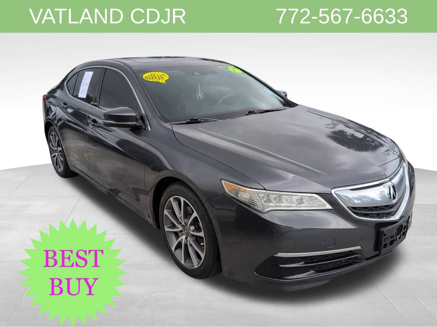 2015 Acura TLX Technology Package — Sedan — 86,949 mi — Vero Beach, FL