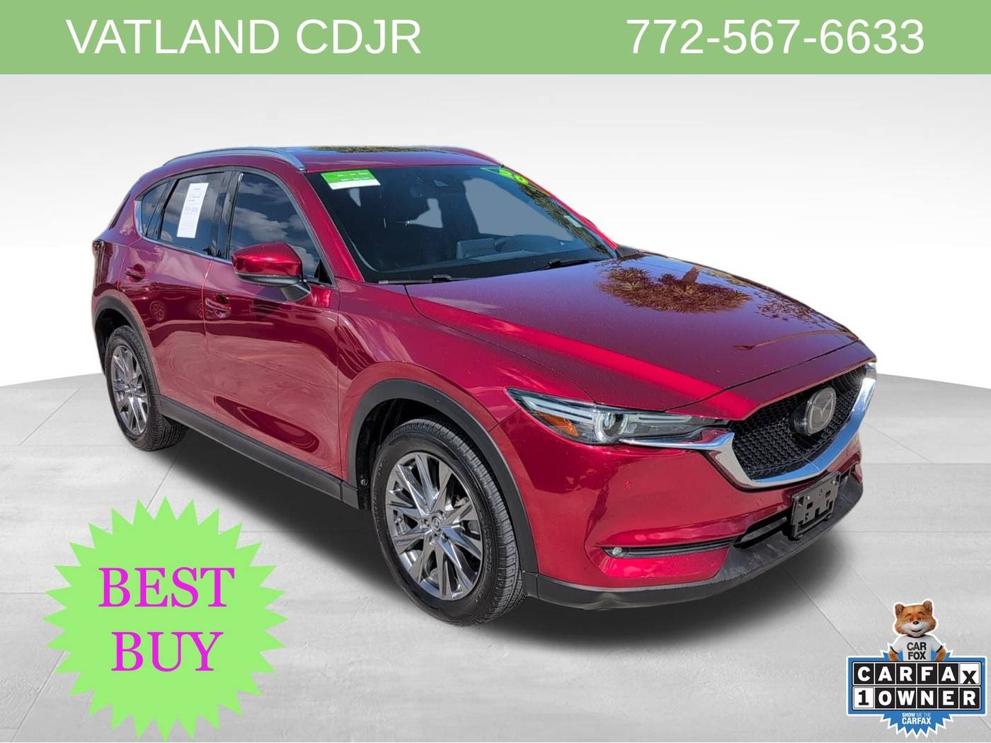 2020 Mazda CX-5 Signature — SUV — 70,262 mi — Vero Beach, FL