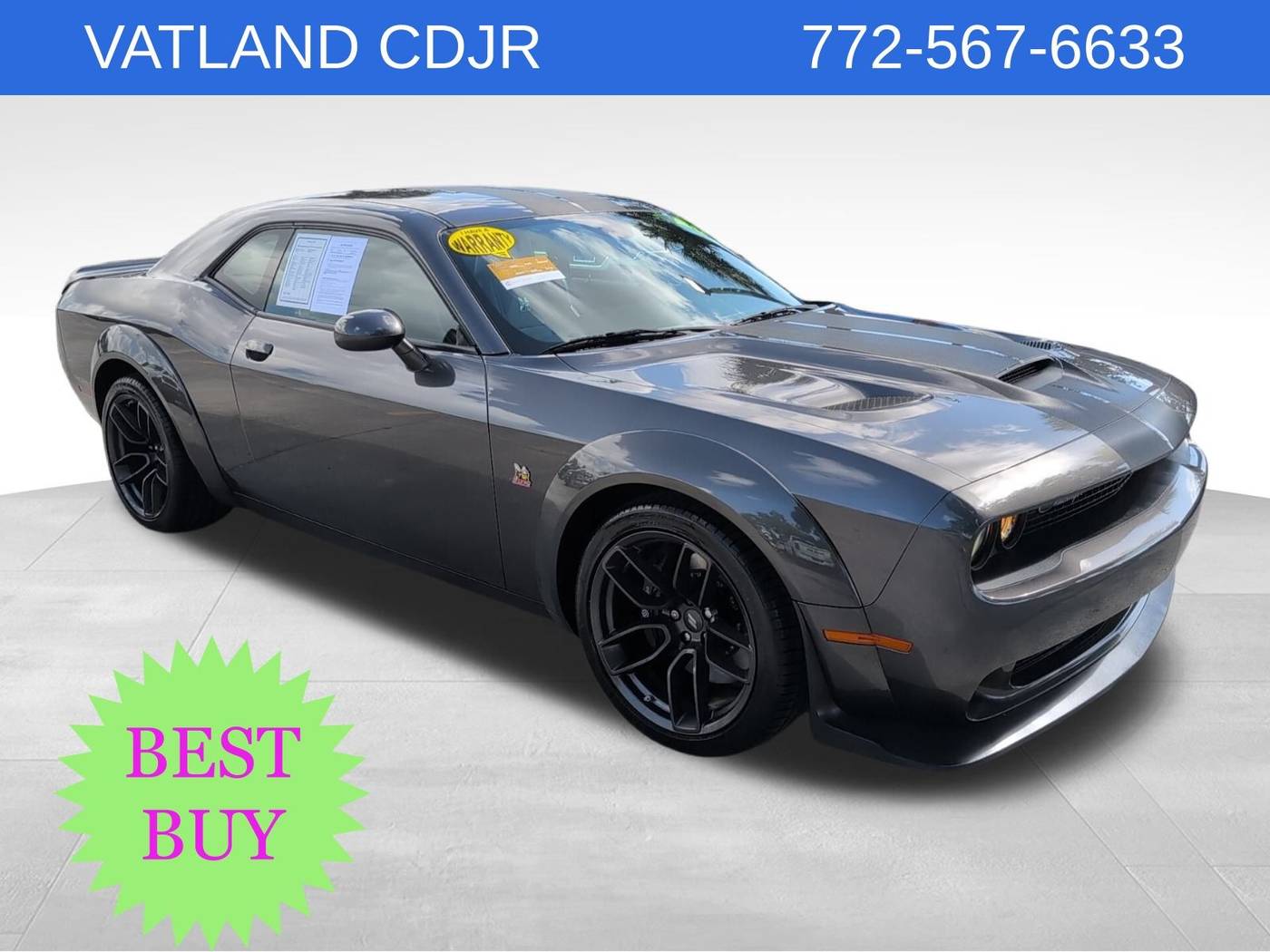2020 Dodge Challenger R/T Scat Pack Widebody — Coupe — 15,253 mi — Vero Beach, FL