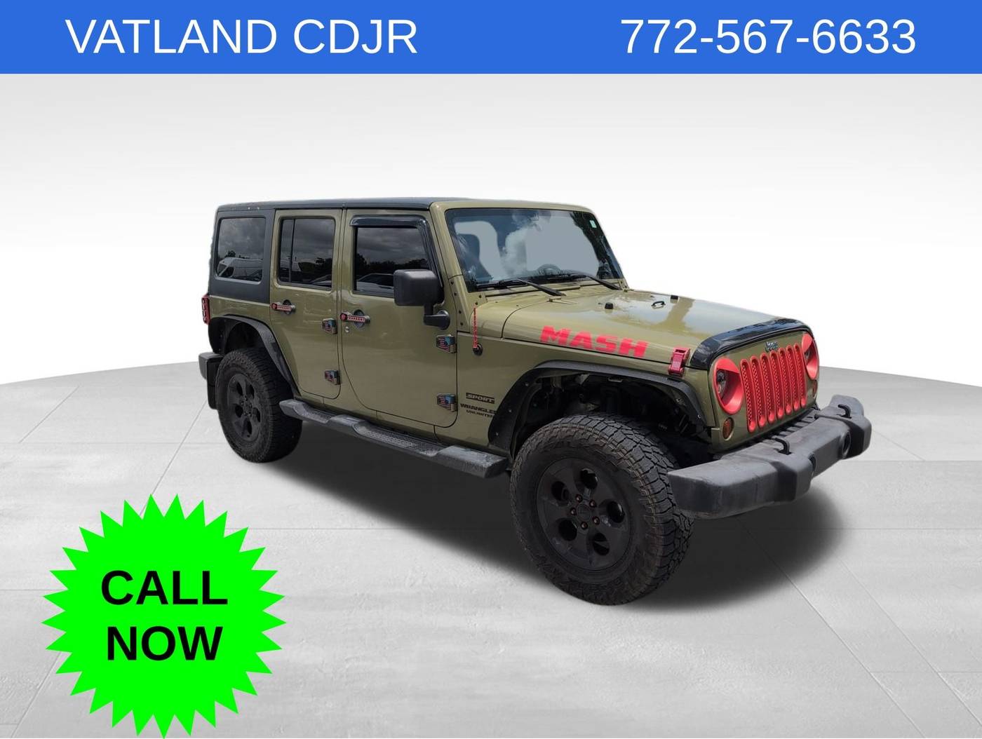 2013 Jeep Wrangler Sport — SUV — 150,266 mi — Vero Beach, FL